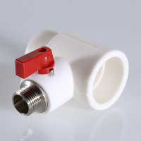 Тройник коллекторный 40 х 1/2' НР с шаровым краном полипропиленовый PPR VALTEC VTp.781.0.04004 PV7814004  