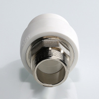 Муфта комбинированная 40 х 1' НР под ключ полипропиленовая PPR белая VALTEC VTp.707.0.04006 PV7074006  