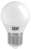 Лампа светодиодная G45 шар 5Вт 230В 6500К E27 IEK LLE-G45-5-230-65-E27