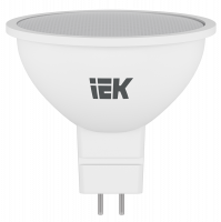Лампа светодиодная MR16 софит 9Вт 230В 4000К GU5.3 IEK LLE-MR16-9-230-40-GU5 
