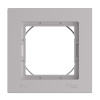 ATLASDESIGN AQUA рамка однопостовая IP44, АЛЮМИНИЙ Systeme Electric ATN440301