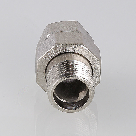 Сгон разъемный ВН 1/2' прямой (американка), никел рованный VALTEC VTr.341.N.0004 S34110004