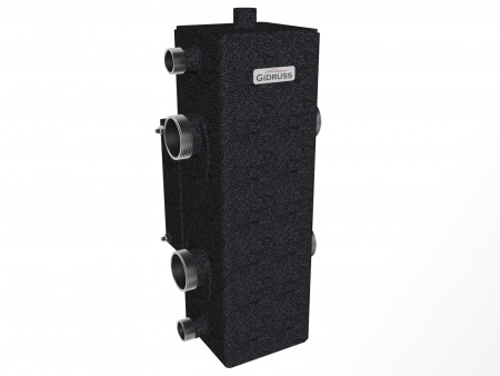 Стрелка гидравлическая GR-150-40 DN 40 резьбовое соединение G 1 1/2' до 150 кВт ст. 09Г2С Gidruss 11 00150 04