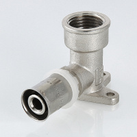 Водорозетка пресс 16 х 1/2' удлиненная VALTEC VTm.254H.N.001604 IV2541604H