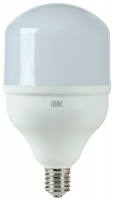 Лампа светодиодная HP 65Вт 230В 6500К E40 IEK LLE-HP-65-230-65-E40