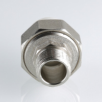 Муфта разъемная 50 х 1 1/2' НР полипропиленовое PPR белое VALTEC VTp.761.0.05008 PV7615008  
