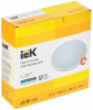 Светильник светодиодный ДПБ 3003 18Вт IP54 4000K круг белый IEK LDPB0-3003-18-4000-K01