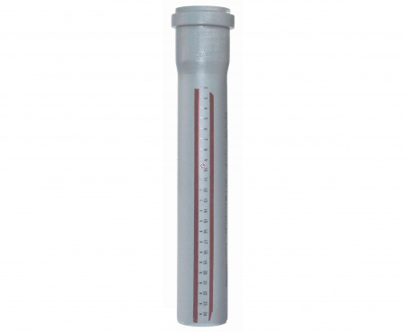 Труба канализационная 32 х 1000 мм НТЕМw однораструбная, белая Ostendorf 559030