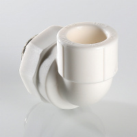 Угольник 20 х 3/4' НР комбинированный, полипропиленовый, белый VALTEC VTp.753.0.02005 PV7532005