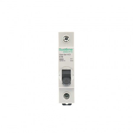 C9F36110 Выключатель автоматический однополюсный (АВ) С 10А 1P 6kA 230В City9 Set Systeme Electric 