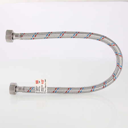 VTf.001.IS.0404080 Подводка гибкая для воды 1/2' ВВ 80 см VALTEC  KAV310080