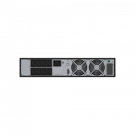 Источник бесперебойного питания Online Small Rackmount, 3000 ВА/2700 Вт, 1/1, 8xIEC C13, EPO, USB, RS-232, Rack 2U, з/у 1А, 6х9Ач DKC SMALLR3A5I