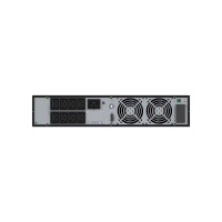Источник бесперебойного питания Online Small Rackmount, 3000 ВА/2700 Вт, 1/1, 8xIEC C13, EPO, USB, RS-232, Rack 2U, з/у 1А, 6х9Ач DKC SMALLR3A5I