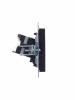 BRITE Розетка компьютерная двойная RJ45 кат.5E РК10-2-БрЧ черный IEK BR-K20-1-K02