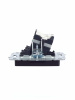BRITE Розетка компьютерная двойная RJ45 кат.5E РК10-2-БрЧ черный IEK BR-K20-1-K02