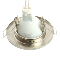 Светильник ИВО-50w 12в G5.3 титан FERON DL10 титан 15112