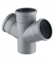 Крестовина одноплоскостная (однораструбная) 67 град. 110 Ostendorf 115900