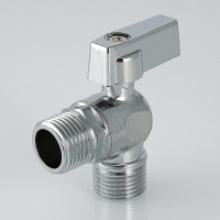Кран шаровой угловой 1/2' х 1/2' для подключения санитарных приборов VALTEC VT.392.N.04 AAV392044