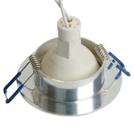 Светильник ИВО-50w 12в G5.3 серебро FERON GS-M392S 17927