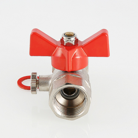 VT.807.N.0402 Кран шаровой для подключения манометра 1/2' х 1/4' ВВ VALTEC  AAV807002