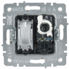 BRITE Розетка двойная TV+RJ45 кат.5E РТВ/РК12-БрКр белый IEK BR-AK20-1-K01