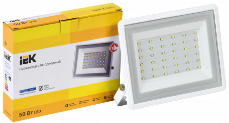 LPDO601-50-65-K01 Прожектор светодиодный СДО 06-50 IP65 6500K белый IEK 