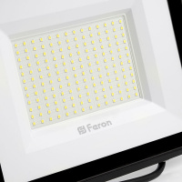 Прожектор светодиодный ДО-150w 4000К 14250Лм IP65 черный FERON LL-923 48109