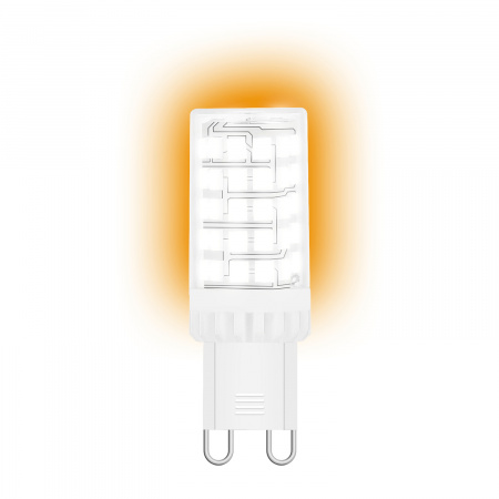 Лампа светодиодная LED 5.5 Вт 560 лм 3000К AC185-265В G9 капсула теплая керамическая Black Gauss GAUSS 107009106