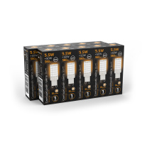 Лампа светодиодная LED 5.5 Вт 560 лм 3000К AC185-265В G9 капсула теплая керамическая Black Gauss GAUSS 107009106