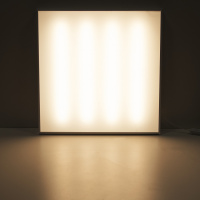 Светильник светодиодный ДВО 30 Вт 3000К 2800 лм 198-242В IP40 595х595х50мм Сталь матовый опал CRI>80Ra MiR Gauss GAUSS G1-A0-00070-01G02-2003530