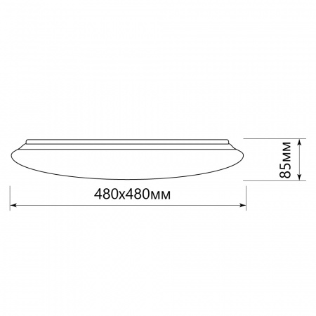 Светильник светодиодный ДБО-80w 3000-6500К max.5600Лм управляемый FERON AL5500 41143