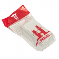 Блок розетка-розетка 16А с/з с крышкой IP44 белая Прага EKF EKRR16-050-10-440