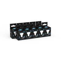 Лампа светодиодная LED 7 Вт 630 лм 6500К AC150-265В GU10 софит MR16 холодная Black GAUSS 101506307