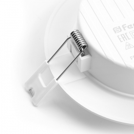 AL528 48872 Светильник светодиодный ДВО-8w 4000K 720Лм slim белый Feron.ONE FERON 