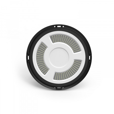 Светильник промышленный светодиодный LED ДСП 150 Вт 18000 Лм 5000К IP65 D260х88 мм 175-265 В черный скоба крепления в комплекте UFO GAUSS 821536350