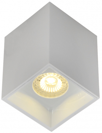 LT-UPB0-4112-GU10-1-K01 LIGHTING Светильник 4112 накладной потолочный под лампу GU10 белый пластик IEK 