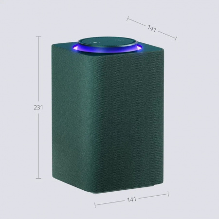 Умная колонка Яндекс Станция Макс с Алисой, с Zigbee, 65Вт Green (в комплекте пульт ДУ YNDX-00402) Yandex YNDX-00053Z