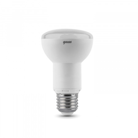 Лампа светодиодная LED 9 Вт 660 лм 3000К AC150-265В E27 грибок R63 теплая  Black Gauss GAUSS 106002109