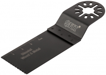 Полотно пильное фрезерованное ступенчатое удлиненное, Bi-metall Co 8%, 31.8 мм х 0.8 мм FIT 37925