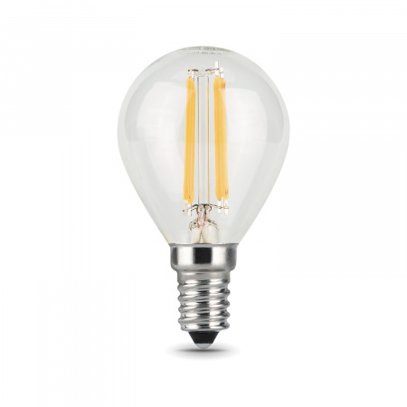 Лампа Filament Шар 7W 550Лм 2700К Е14 LED 1/10/50 GAUSS 105801107
