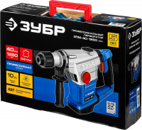 Перфоратор 1250 Вт, 40 мм, SDS Max, серия Профессионал ЗУБР ЗПМ-40-1250 ЭВК