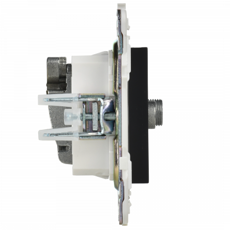 SKANDY Розетка двойная TV+SAT SK-A13Bl черный IEK SK-AF20-O-K02