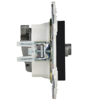 SKANDY Розетка двойная TV+SAT SK-A13Bl черный IEK SK-AF20-O-K02