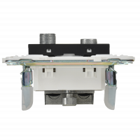 SKANDY Розетка двойная TV+SAT SK-A13Bl черный IEK SK-AF20-O-K02
