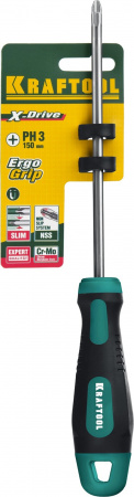 250072-3-150 Отвертка Х-Drive PH3х150 KRAFTOOL 
