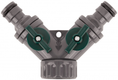 77425 Распределитель 2-х канальный пластиковый FIT 