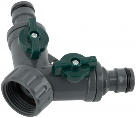 77425 Распределитель 2-х канальный пластиковый FIT 