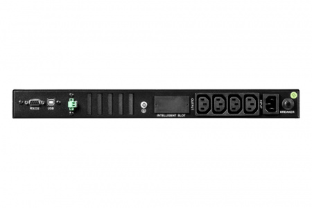 Источник бесперебойного питания Line-interactive SMTSE 750 ВА/450 Вт 1/1 1 мин Rack 4хIEC 60320 C13 USB, RS-232, SNMP, Intelligent Slot Systeme Electric SMTSE750RMI1U