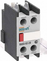 Приставка контактная ПК-03 2НО лицевая установка Dekraft 24101DEK