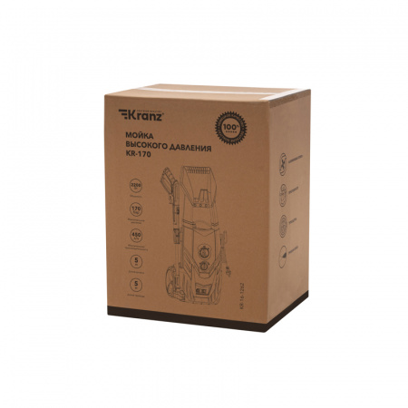 Мойка высокого давления KR-170 Kranz KR-16-1262